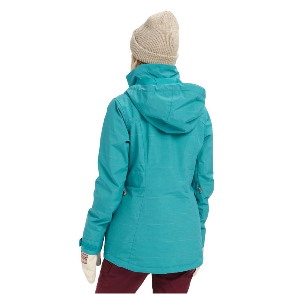 Burton Women's Jet Set Jacket, green-blue space dye Large - Picture 2 of 10